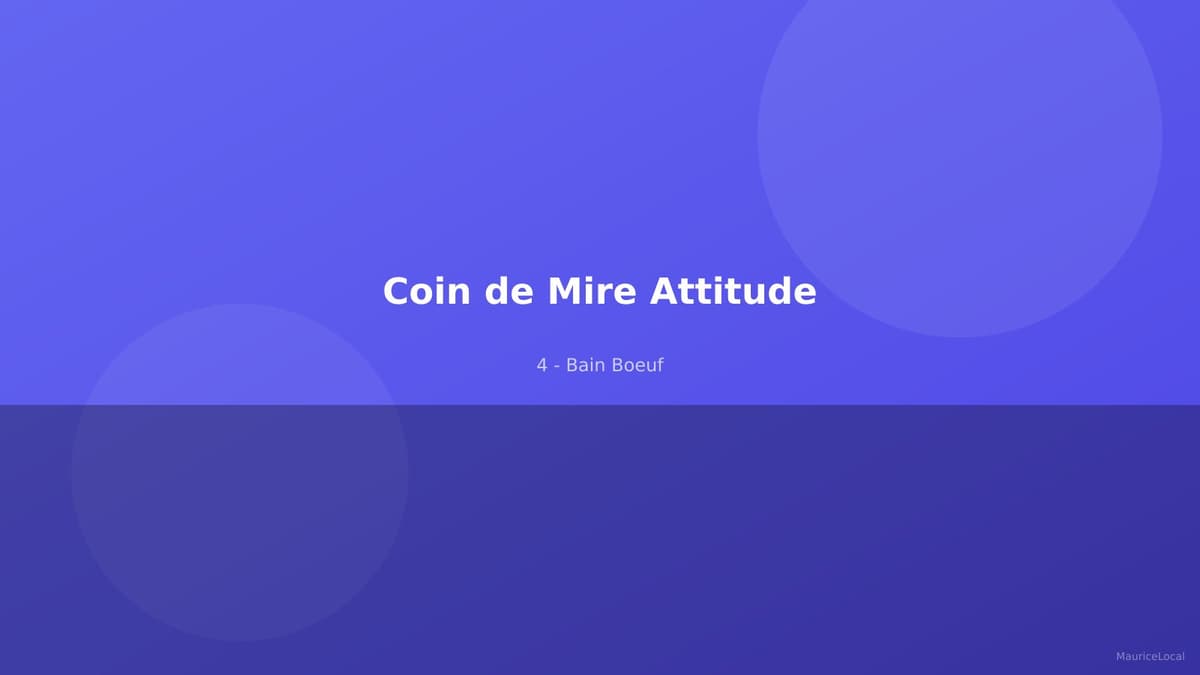 Coin de Mire Attitude - Piscine avec vue sur le Coin de Mire