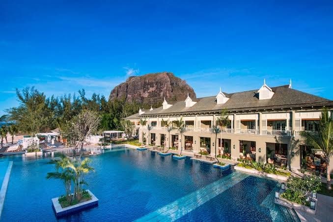 The St. Regis Mauritius - Vue de la péninsule privée