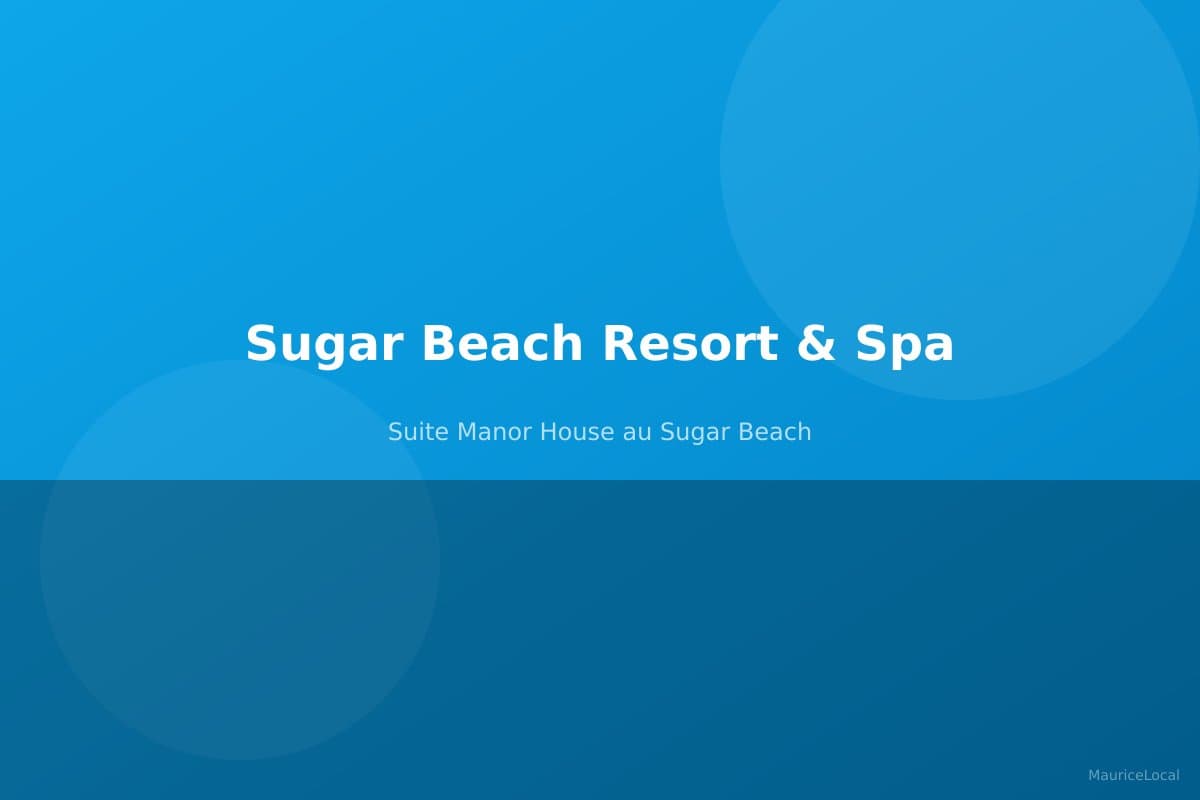 Suite Manor House au Sugar Beach