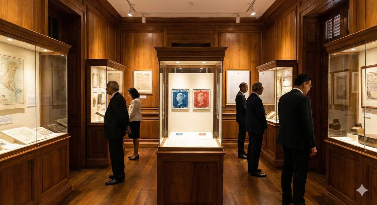 Intérieur du Blue Penny Museum