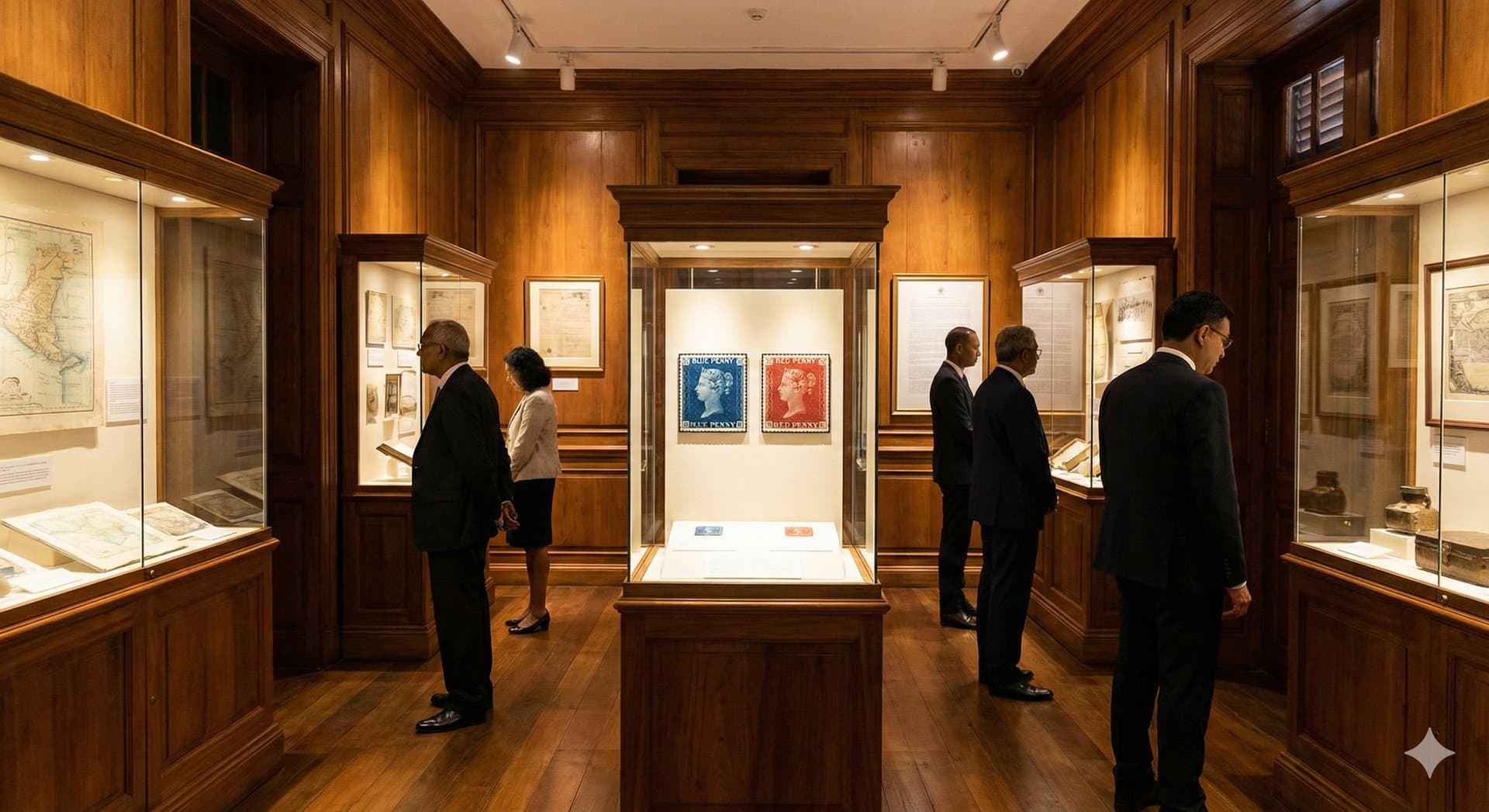 Intérieur du Blue Penny Museum