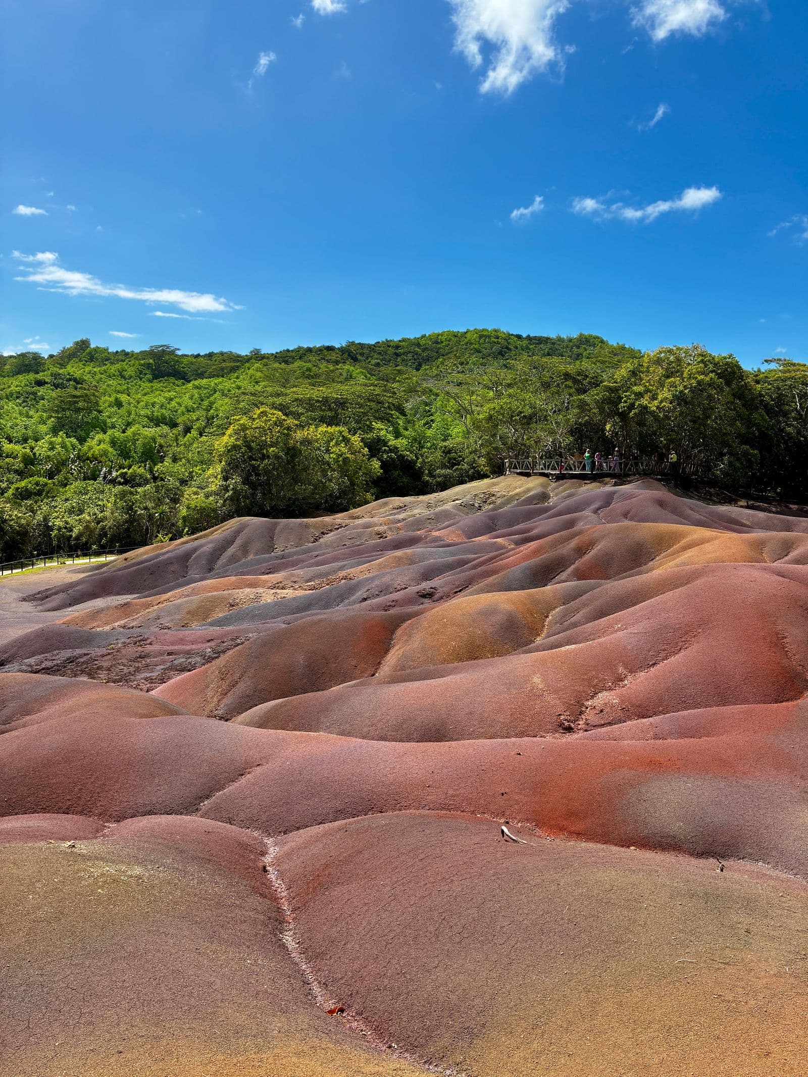 Paysage panoramique de Maurice pour un itinéraire d'une semaine
