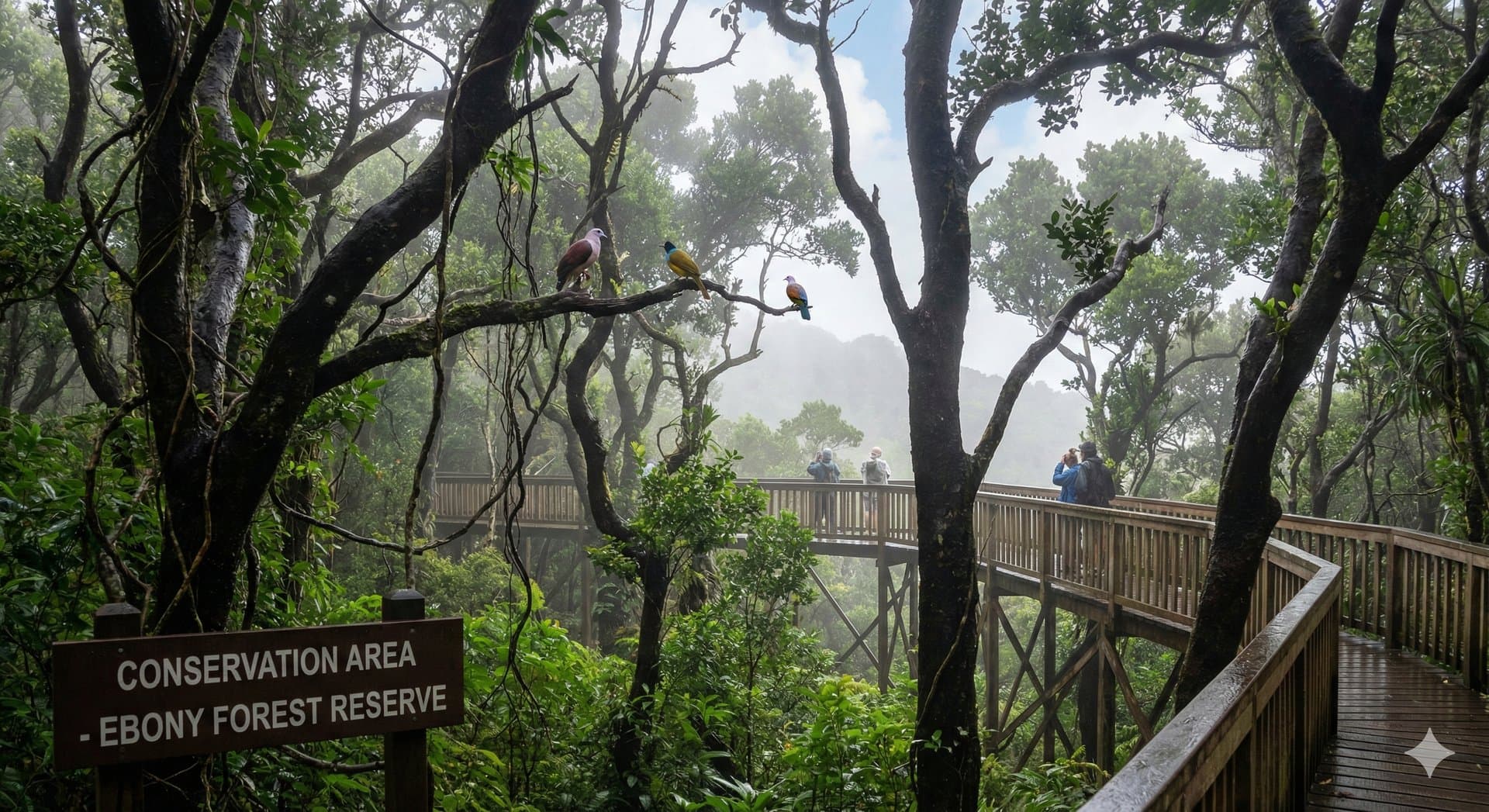 Réserve naturelle Ebony Forest Chamarel