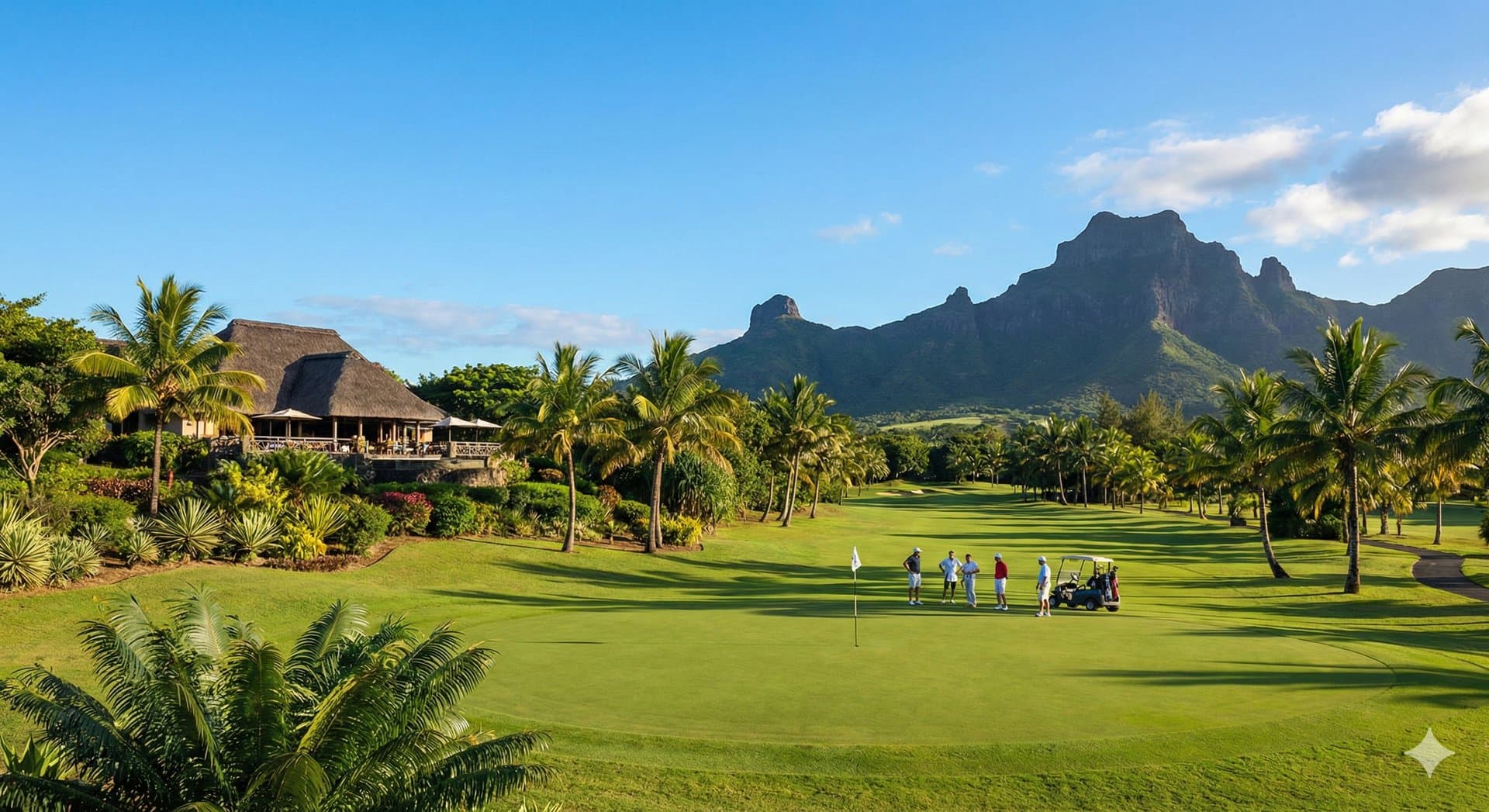 Golf Tamarina parcours championship Maurice ouest