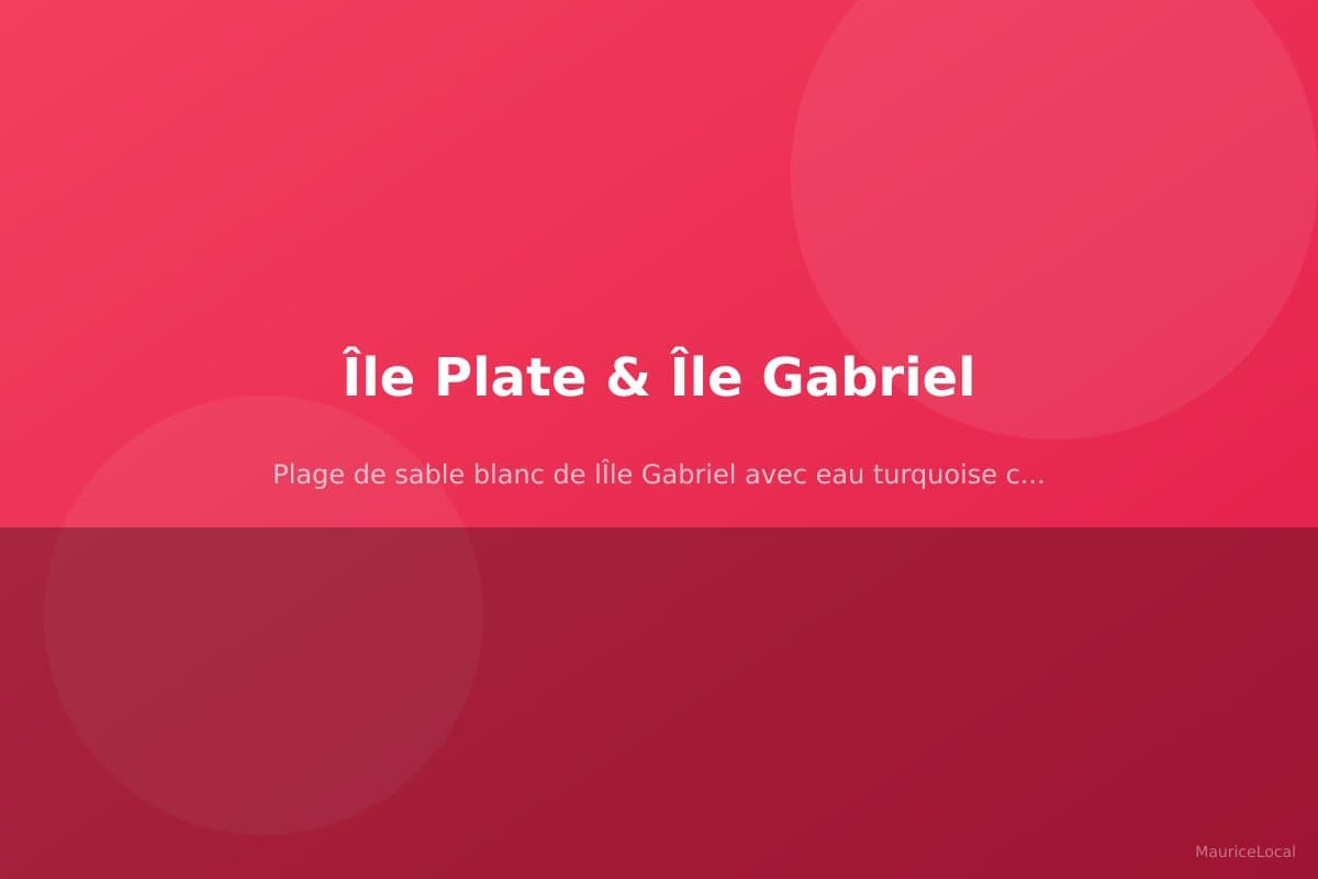 Plage de sable blanc de l'Île Gabriel avec eau turquoise cristalline