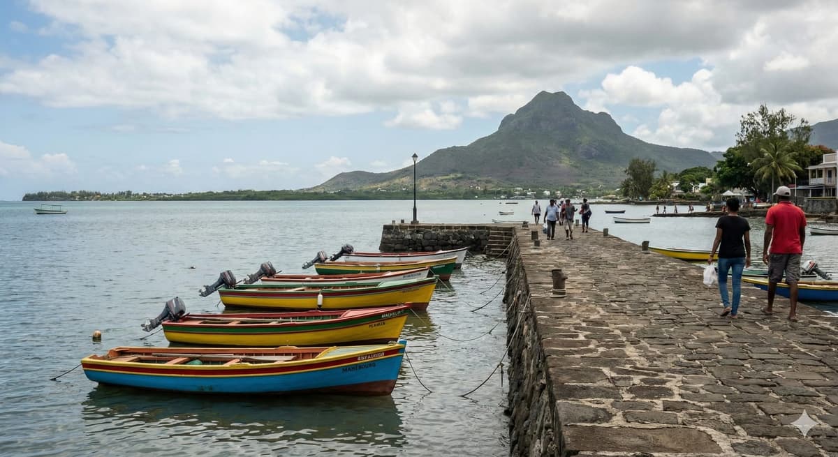 Photo de Mahébourg - Village de pêcheurs authentique