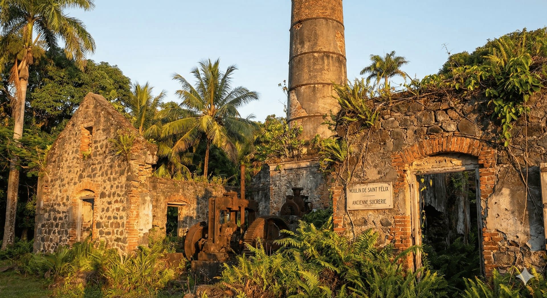 Moulin Saint Félix patrimoine industriel Maurice