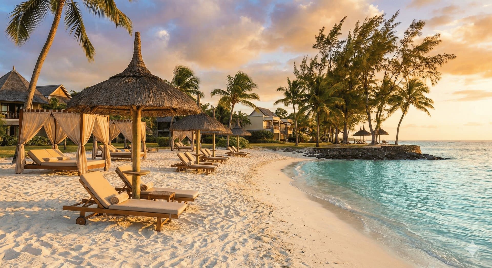 Lagon turquoise Belle Mare