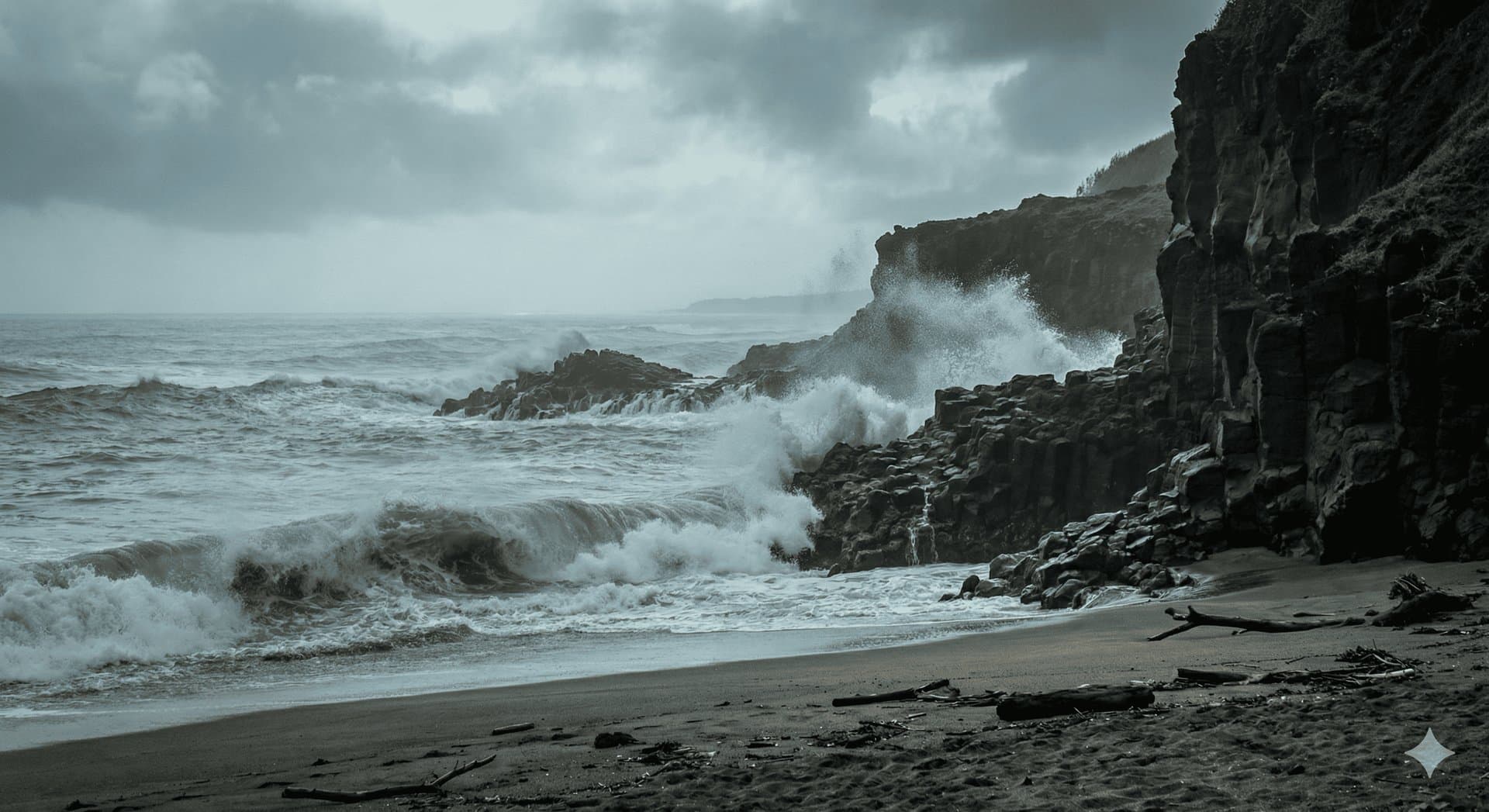 Rochers volcaniques Souillac sud Maurice