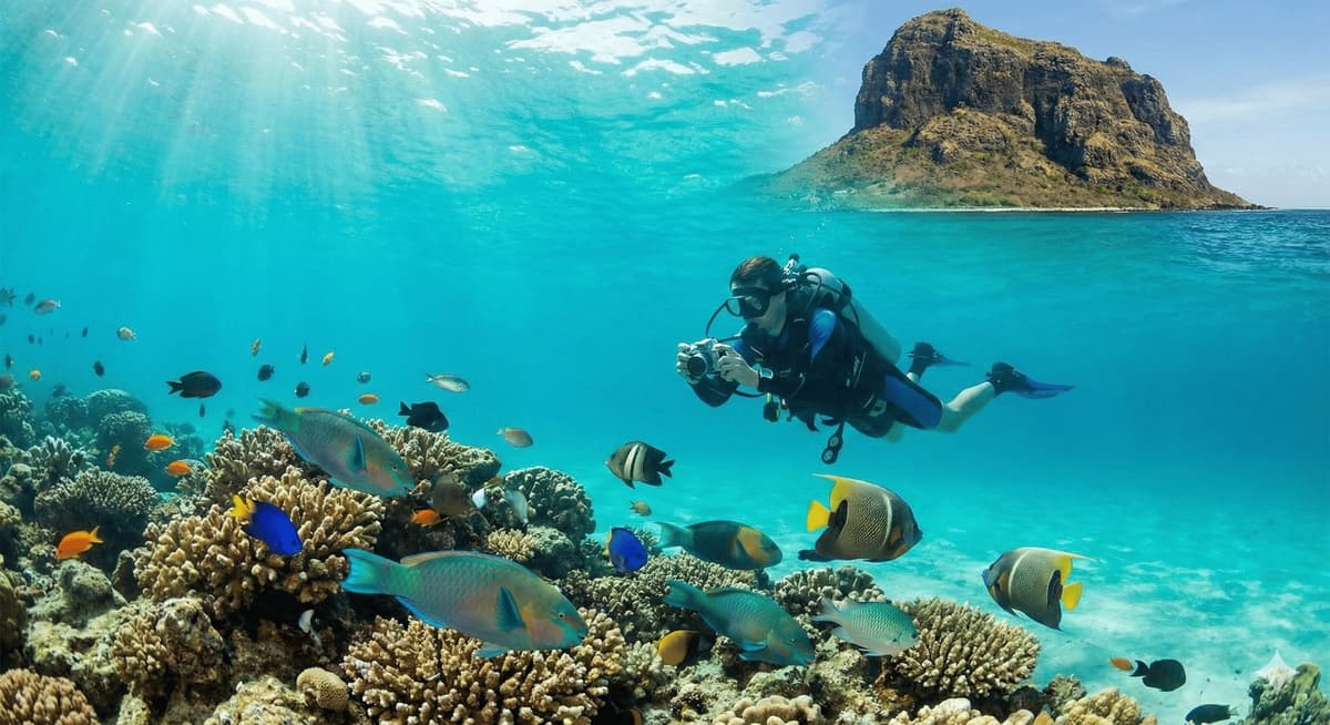 Plongée sous-marine au Coin de Mire