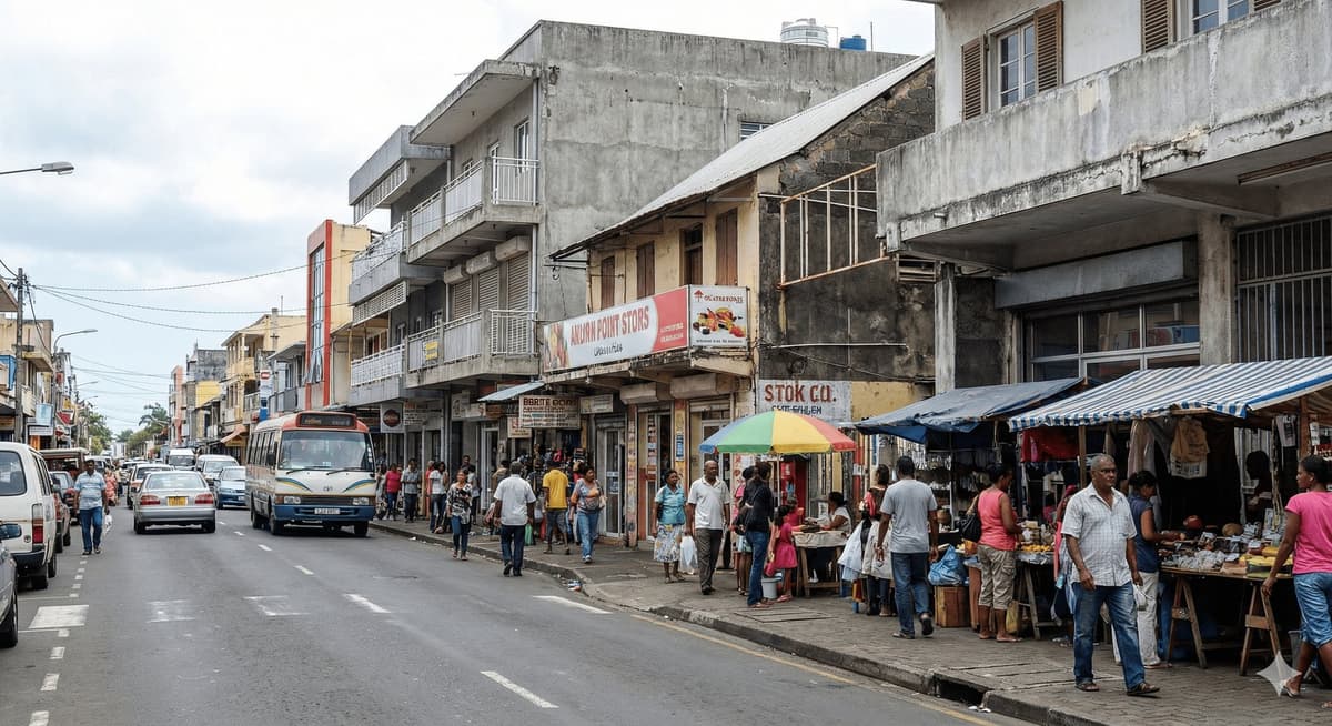 Foire de Quatre Bornes, shopping textile Maurice