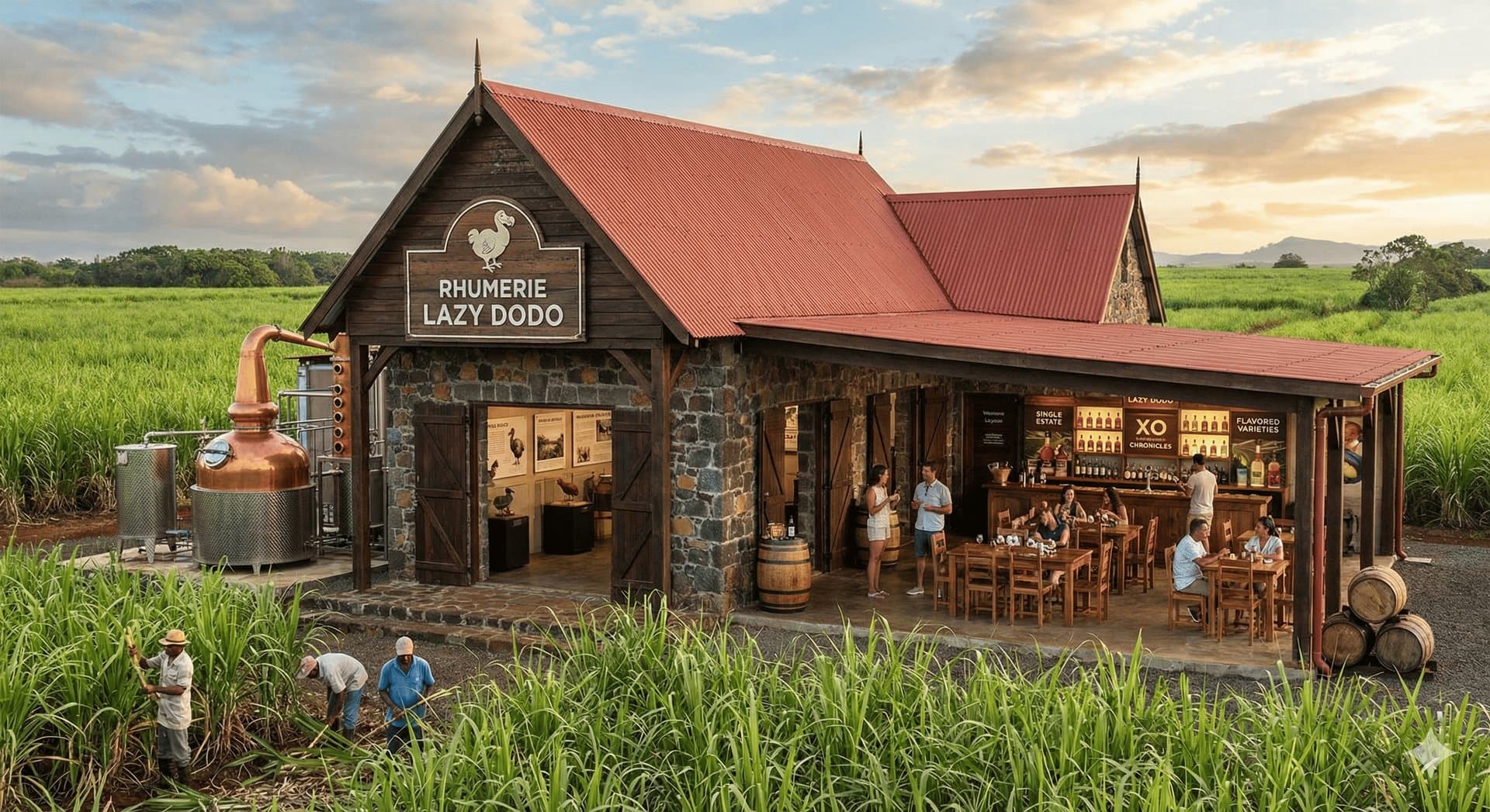 Dégustation rhums Lazy Dodo