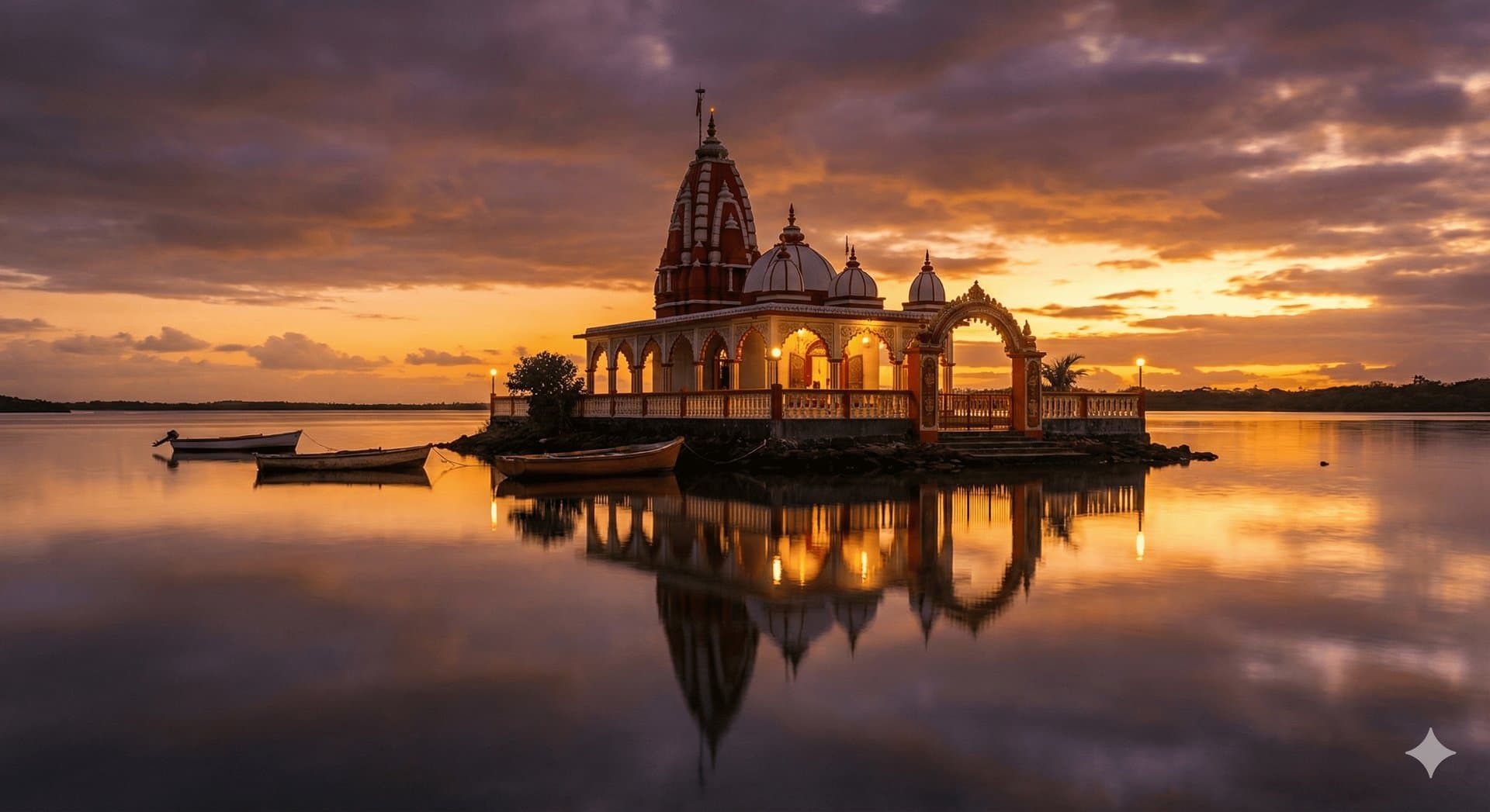 Sagar Shiv Mandir temple hindou bord de mer Maurice