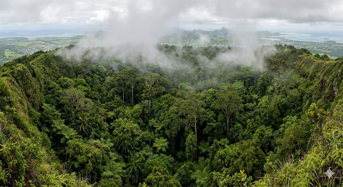 Photo de Trou aux Cerfs - Cratère volcanique